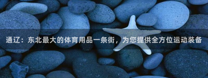 欧陆娱乐app下载：通辽：东北最大的体育用品一条街，
