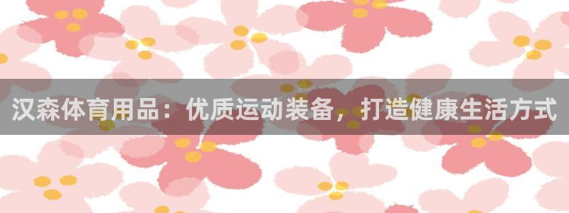 欧陆娱乐登录官网：汉森体育用品：优质运动装备，打造健
