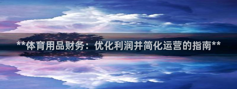 欧陆娱乐稳中：**体育用品财务：优化利润并简化运营的