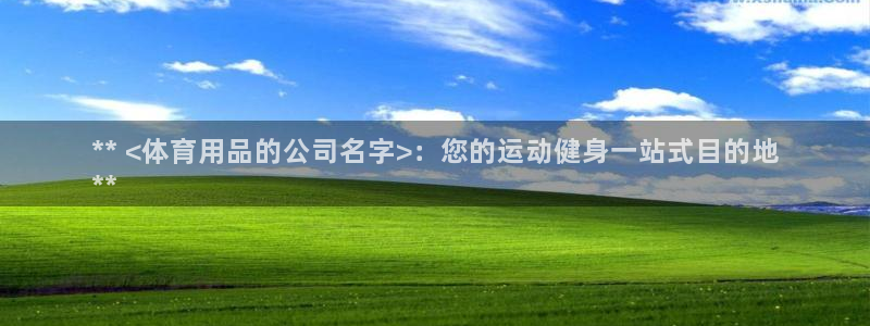 欧陆娱乐微信众：** <体育用品的公司名字>：您的运