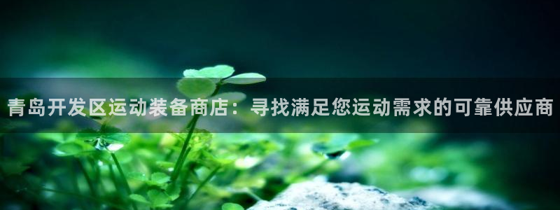 欧陆娱乐简介：青岛开发区运动装备商店：寻找满足您运动