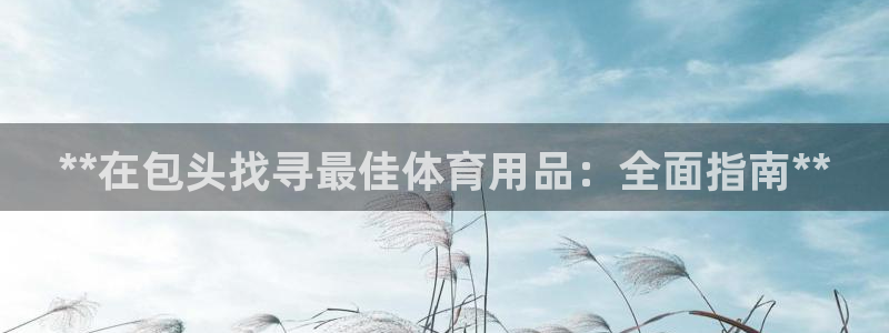 欧陆娱乐平台咋样啊知乎：**在包头找寻最佳体育用品：