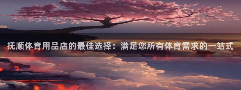 欧陆娱乐招商主管：抚顺体育用品店的最佳选择：满足您所