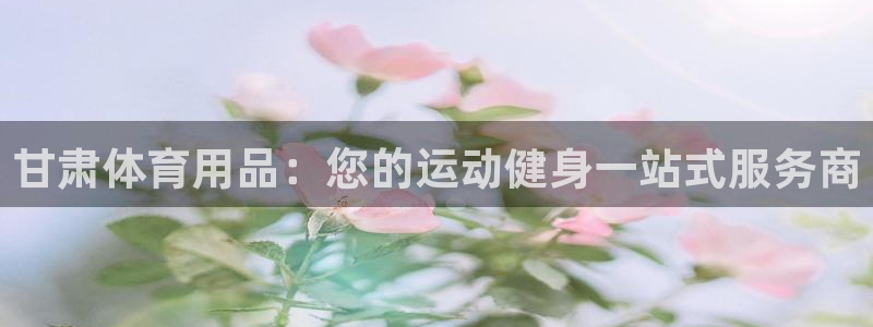 欧陆娱乐天富主管：甘肃体育用品：您的运动健身一站式服